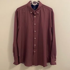 Construct 4-way stretch slim fit button down